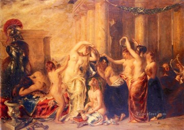 Desnudo Painting - Venus y sus satélites William Etty desnudo